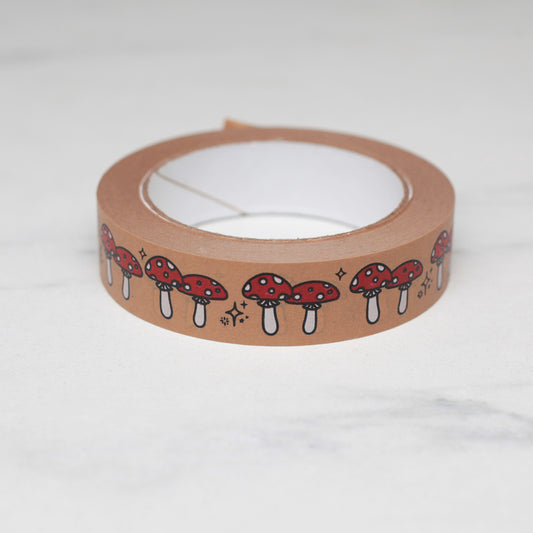 Paper Tape - Toadstool Pattern