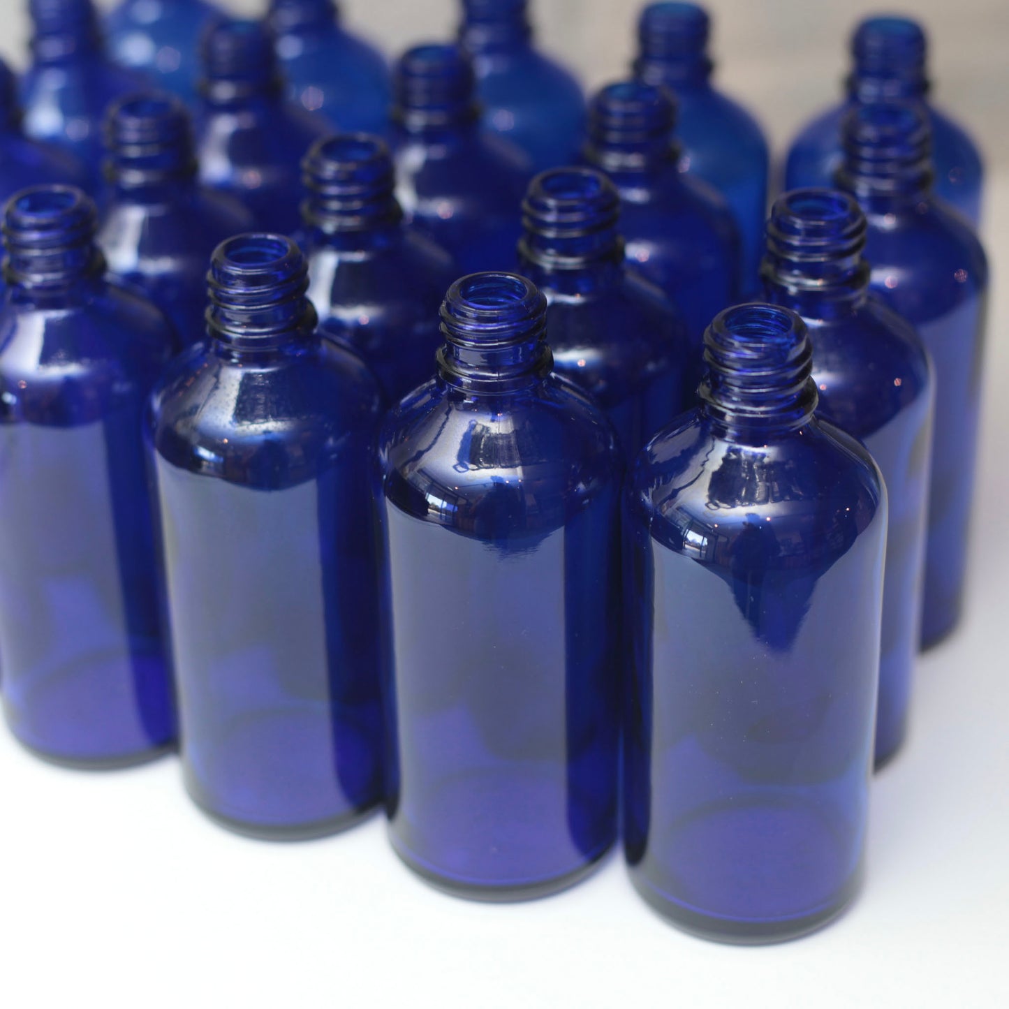 Blue Glass Bottle 100ml
