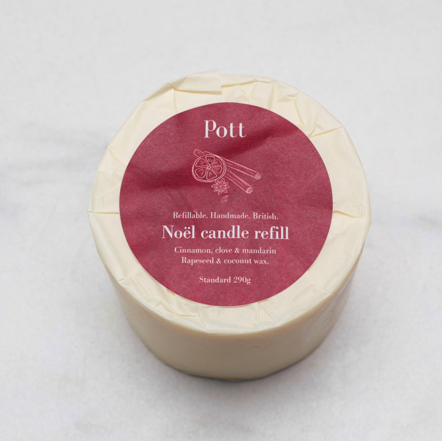 Pott Candle - Refill
